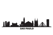 Brazil, Sao Paulo city skyline
