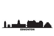 Canada, Edmonton city skyline