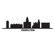 Canada, Hamilton city skyline