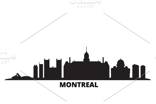 Canada, Montreal city skyline