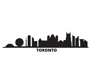 Canada, Toronto city skyline