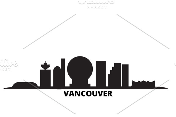 Canada, Vancouver City city skyline