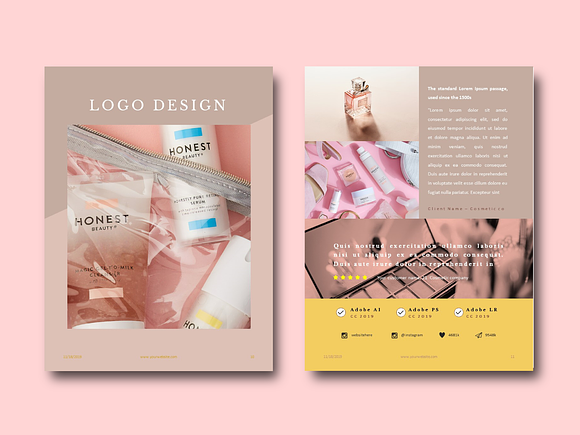 Graphic Designer Portfolio Keynote in Brochure Templates - product preview 5