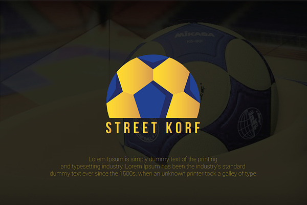 Sports Logo Korfball Premium Logo