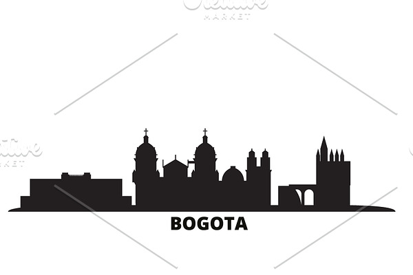 Colombia, Bogota city skyline