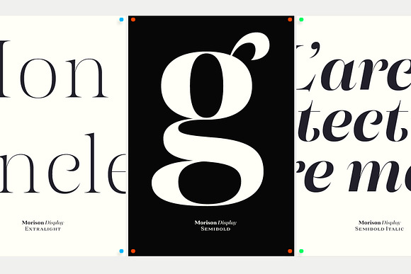 Morison Display & Serif in Serif Fonts - product preview 3