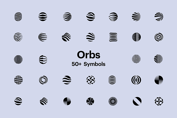 50+ Orbs vector symbols