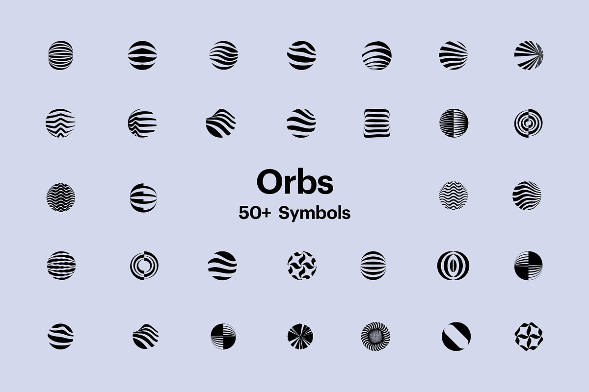 50+ Orbs vector symbols in Objects - product preview 8