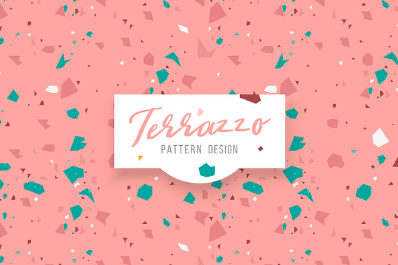 Terrazzo 9 Seamless Patterns Set in Patterns - product preview 3