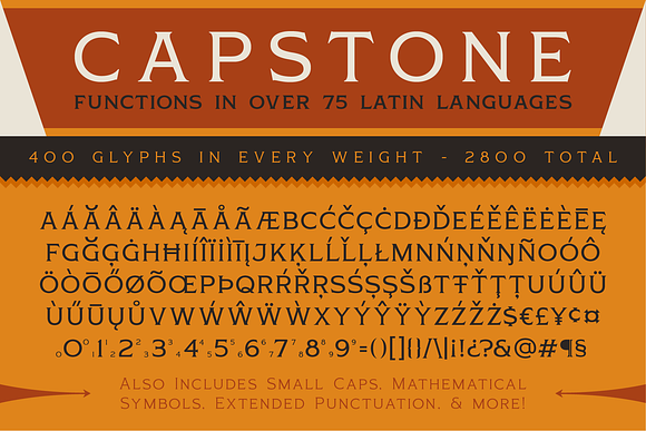 Capstone (66% Off!) in Fonts - product preview 3