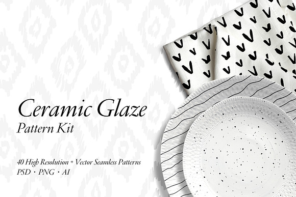 Ceramic Glaze Pattern Kit in Patterns - product preview 1