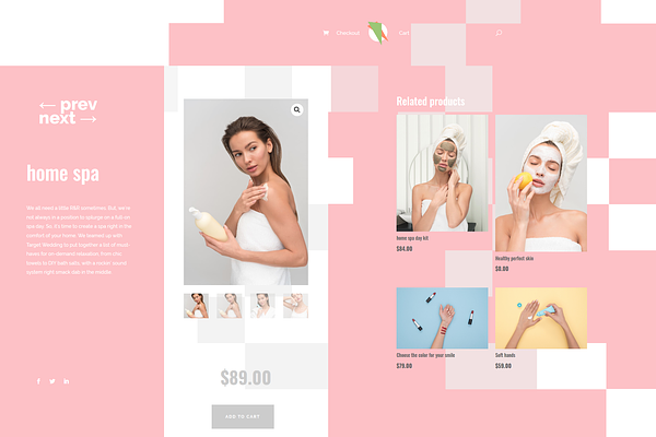 Shine Products Template