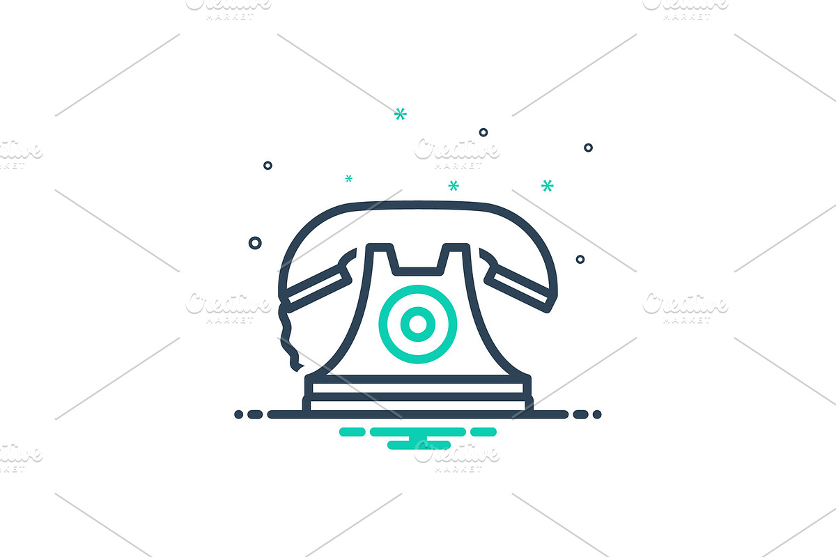 Telephone communication icon in Icons - product preview 8