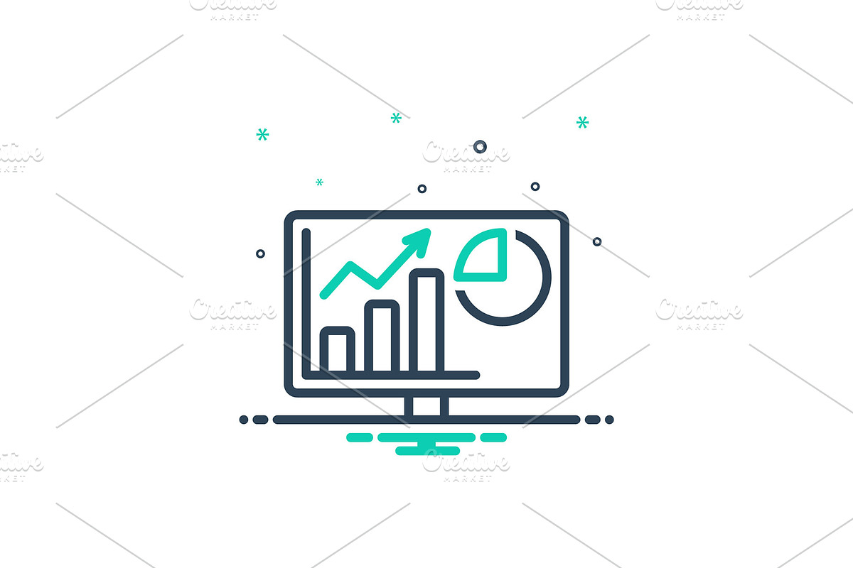 Analytics web icon in Icons - product preview 8