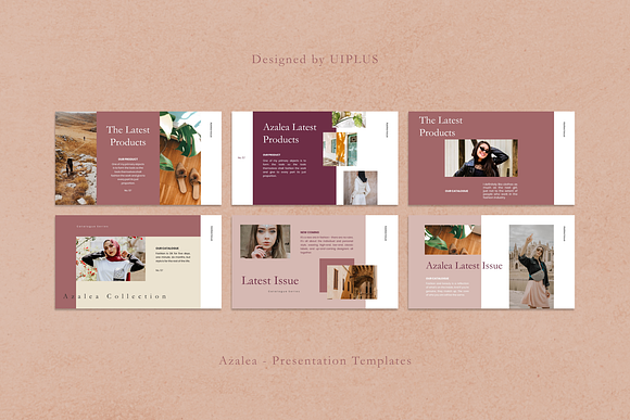 Azalea Creative Keynote Template in Keynote Templates - product preview 2