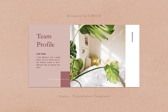 Azalea Creative Keynote Template in Keynote Templates - product preview 3