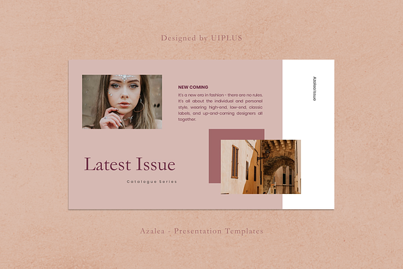 Azalea Creative Keynote Template in Keynote Templates - product preview 4