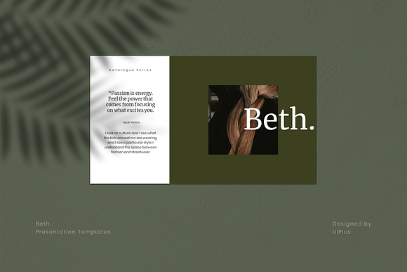 Beth Creative Keynote Template in Keynote Templates - product preview 3