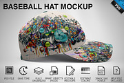 Baseball Hat Mockup 03
