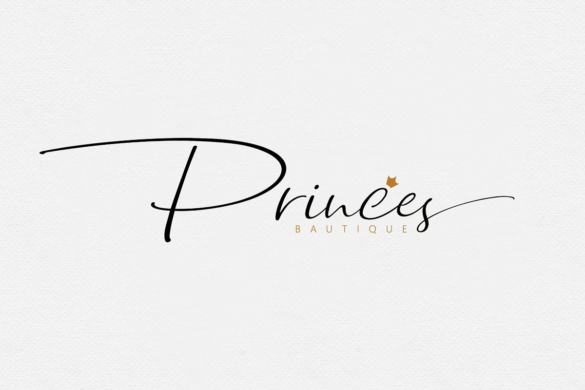 BUNDLE Princes Collections Font in Script Fonts - product preview 46