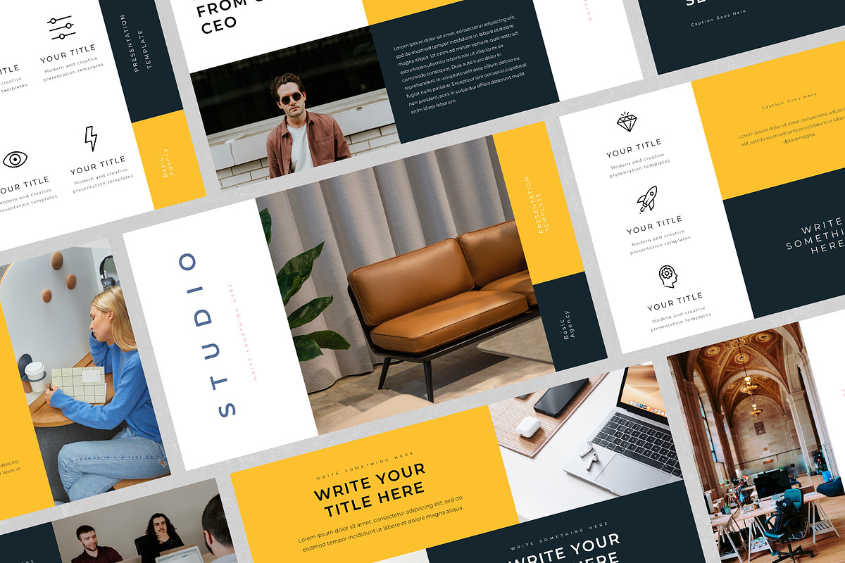 Studio - Keynote Template in Keynote Templates - product preview 8