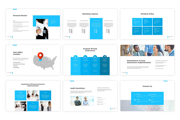 Annual Report - Powerpoint in PowerPoint Templates - product preview 5