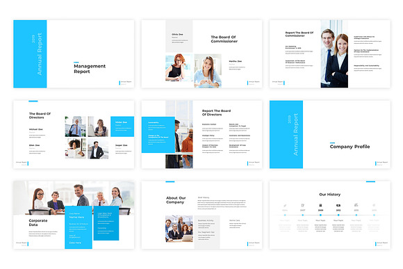 Annual Report - Keynote in Keynote Templates - product preview 2