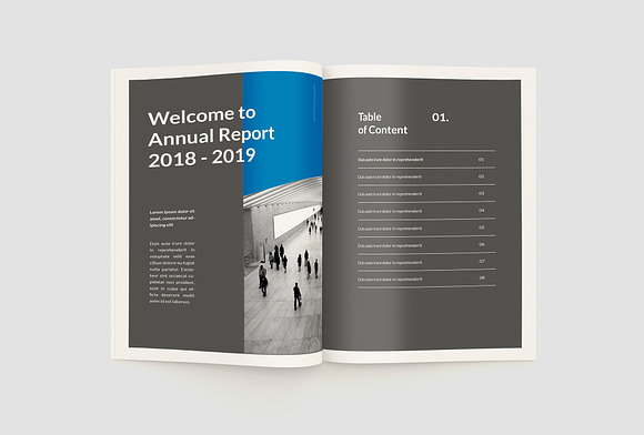 Annual Report in Magazine Templates - product preview 1