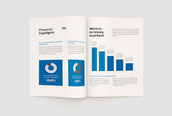 Annual Report in Magazine Templates - product preview 6