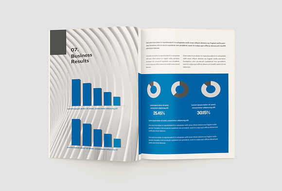 Annual Report in Magazine Templates - product preview 7