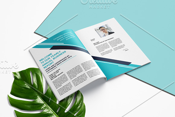 Annual Report Template V956 in Brochure Templates - product preview 1