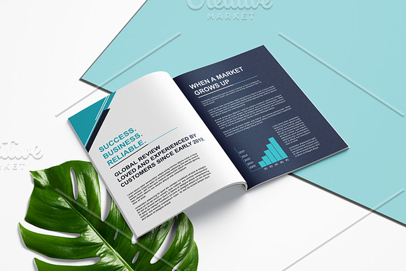 Annual Report Template V956 in Brochure Templates - product preview 4