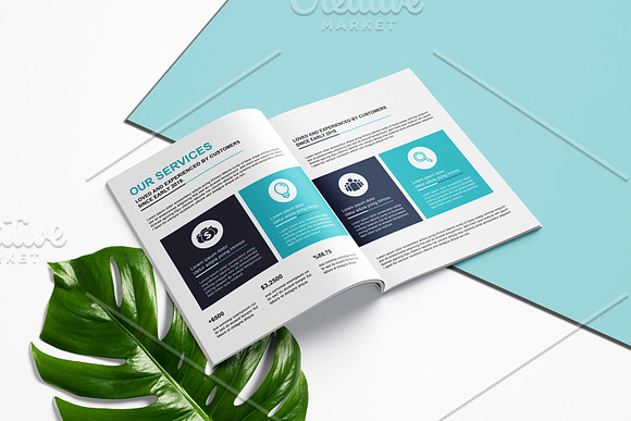 Annual Report Template V956 in Brochure Templates - product preview 7