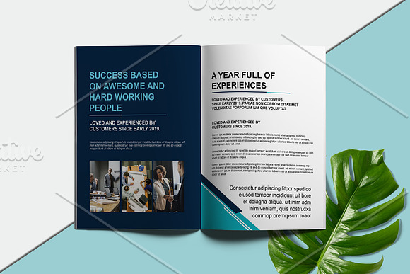 Annual Report Template V956 in Brochure Templates - product preview 8