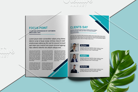 Annual Report Template V956 in Brochure Templates - product preview 9