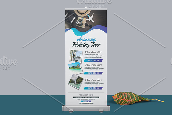 Travel Roll Up Banner