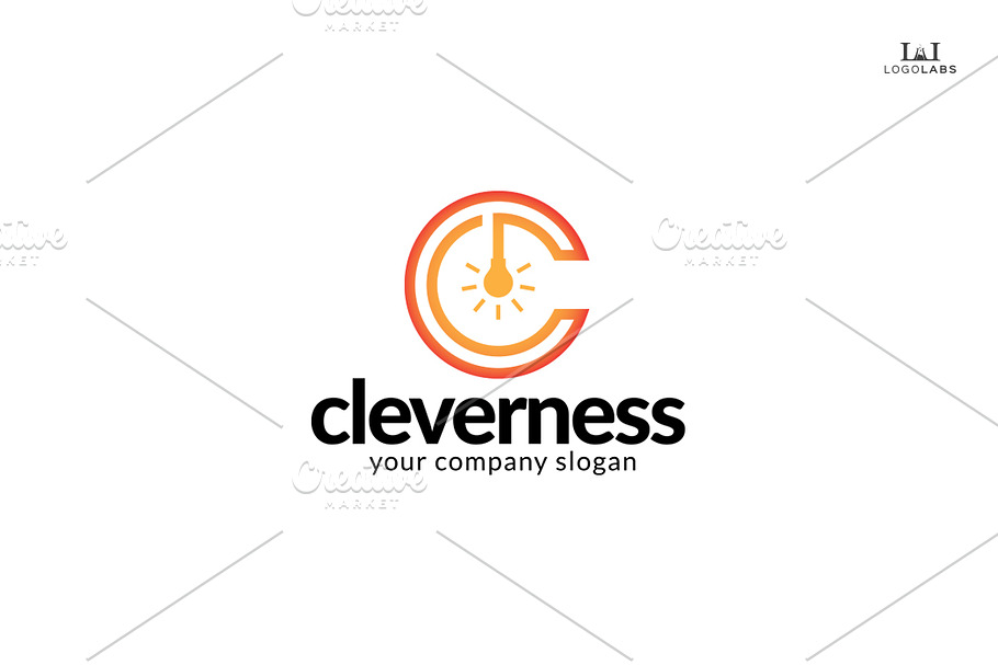 Cleverness - Letter C Logo