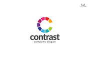 Contrast - Letter C Logo