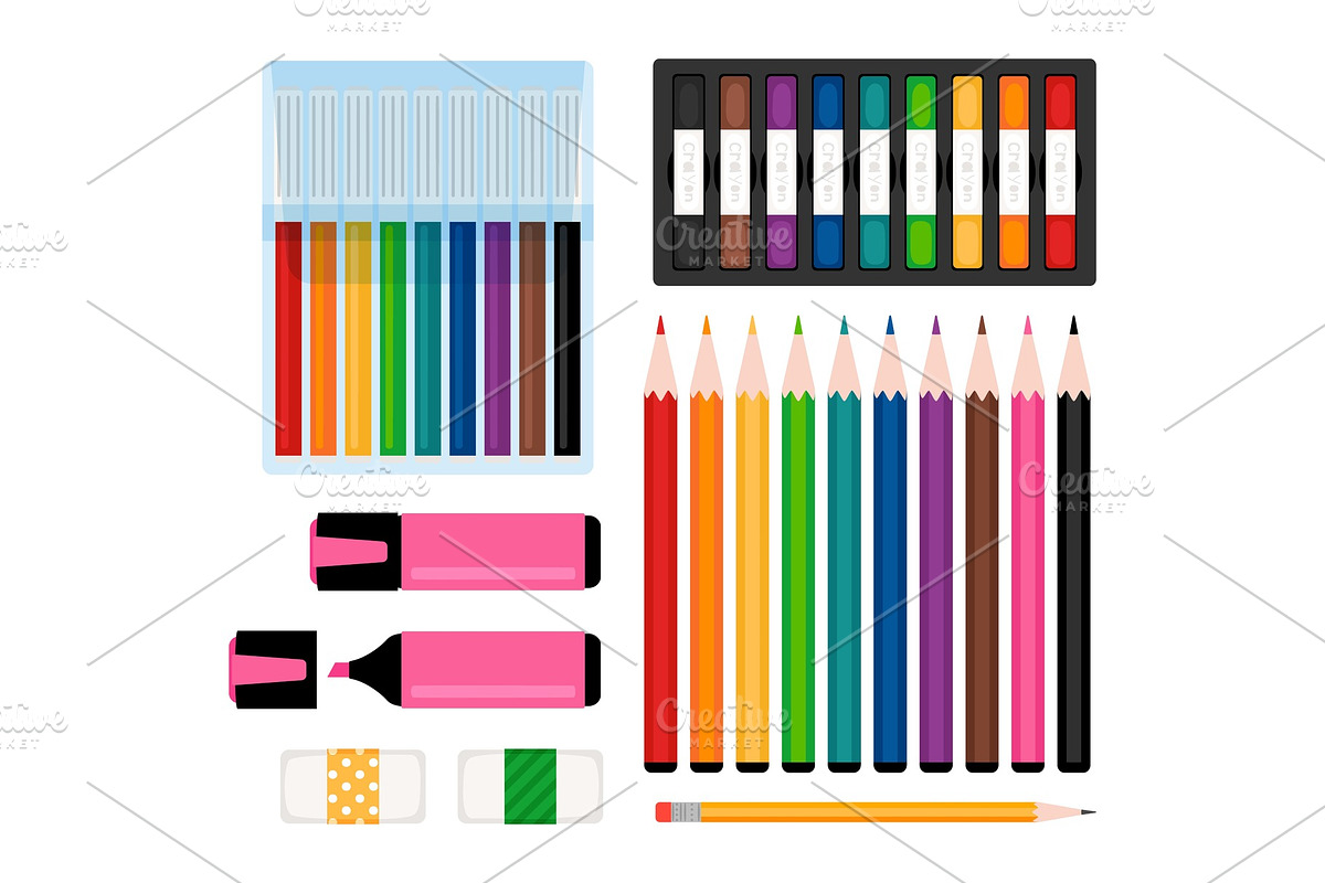 Art tools collection in Illustrations - product preview 8