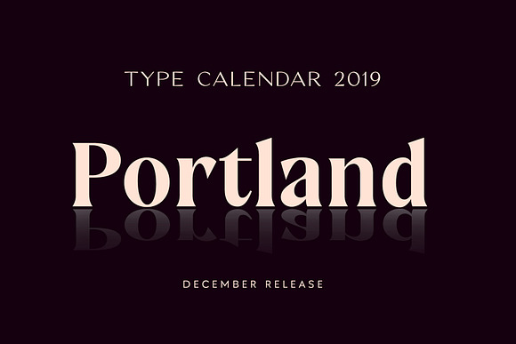 Type Calendar 2019 | Font Bundle in Display Fonts - product preview 62