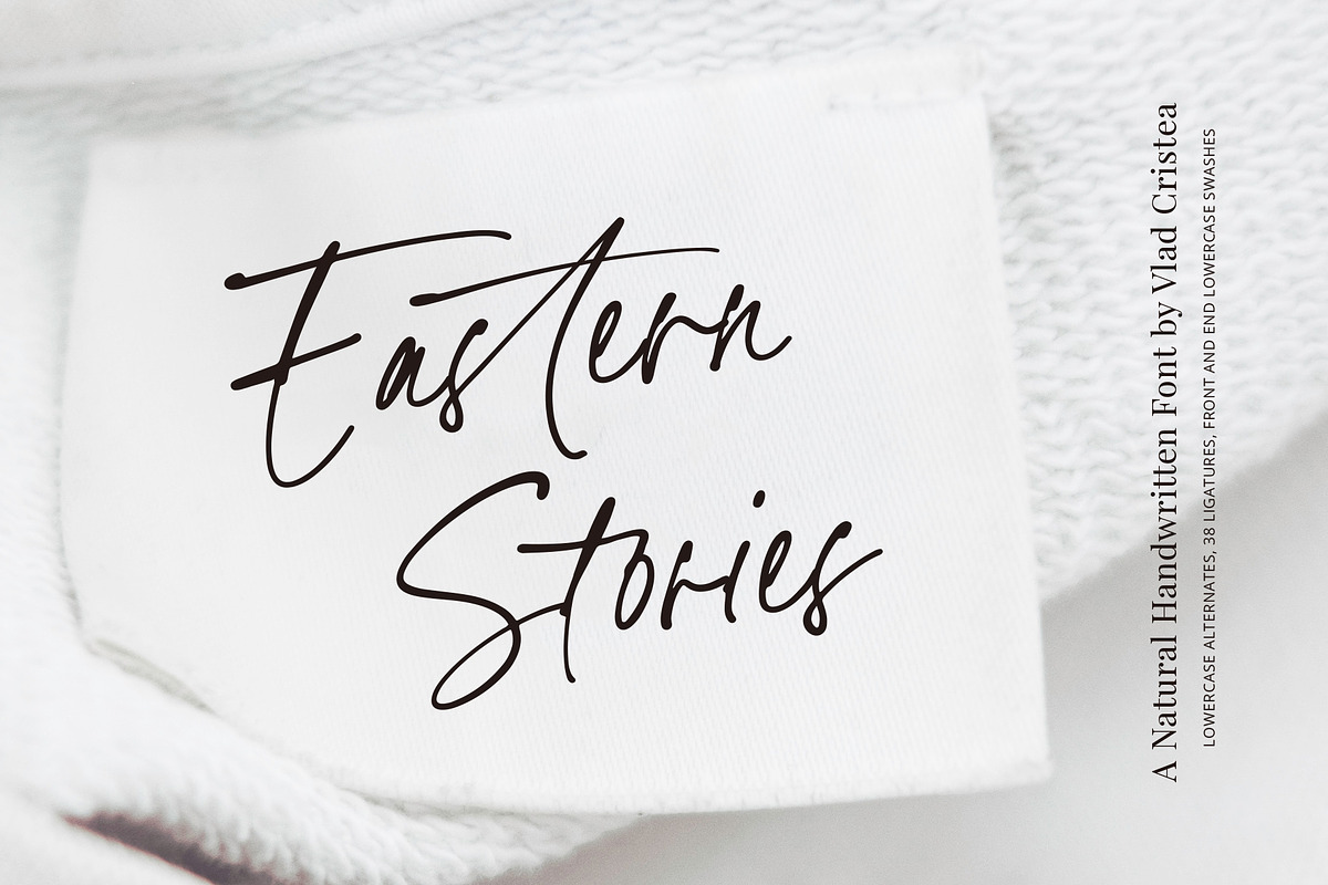 Eastern Stories Handwritten Font in Script Fonts - product preview 8