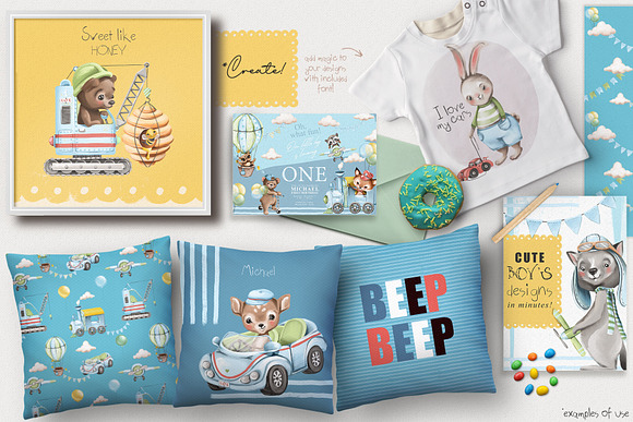 My Little Boy Collection in Illustrations - product preview 1