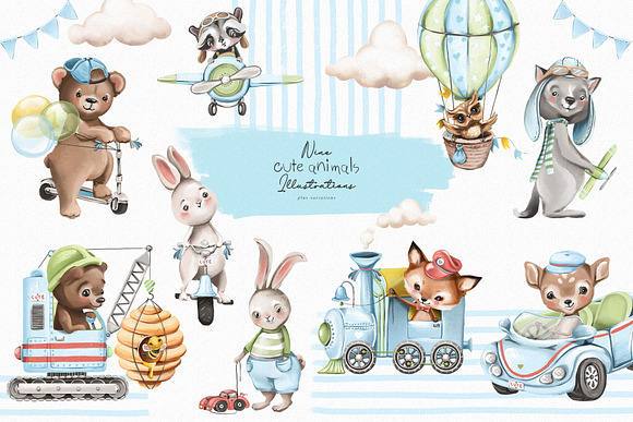 My Little Boy Collection in Illustrations - product preview 2