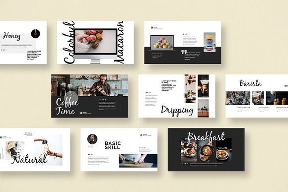 Gourmet Power Point in PowerPoint Templates - product preview 4