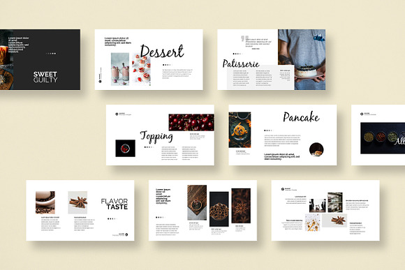 Gourmet Power Point in PowerPoint Templates - product preview 7