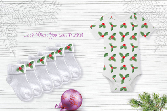 Christmas Watercolor Bundle in Illustrations - product preview 11