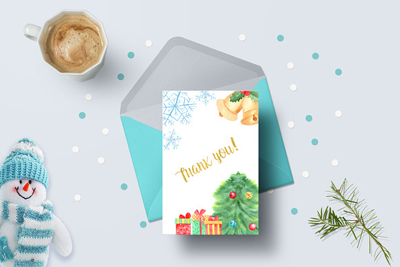 Christmas Watercolor Bundle in Illustrations - product preview 14