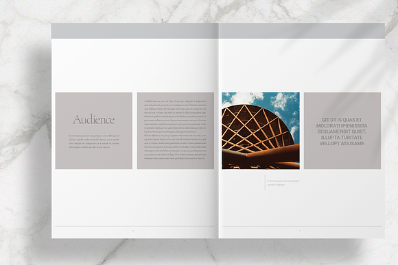 Brown Lifestyle Brochure Layout in Brochure Templates - product preview 3