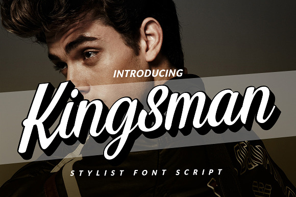 Kingsman Dual Style! (2 layered) in Display Fonts - product preview 11