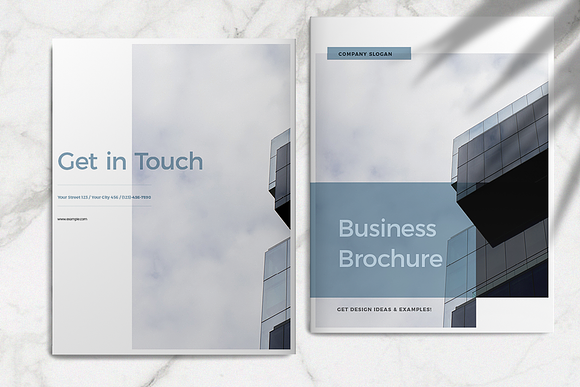 Business Brochure Layout in Brochure Templates - product preview 7